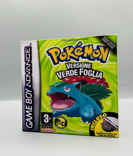 Pokémon verde foglia gameboy - pokémon,