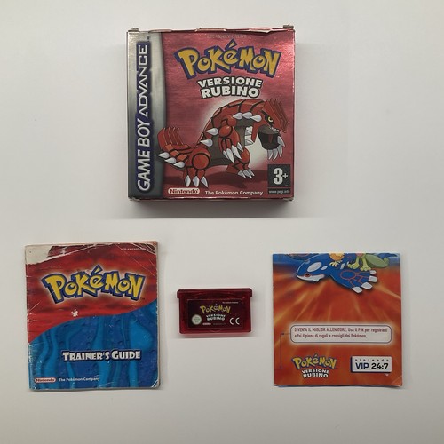 Pokemon rubino nintendo - pokemon,