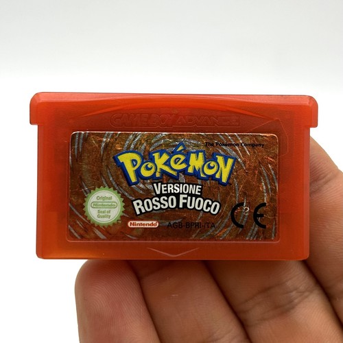 Pokemon rosso fuoco italiano - pokemon,