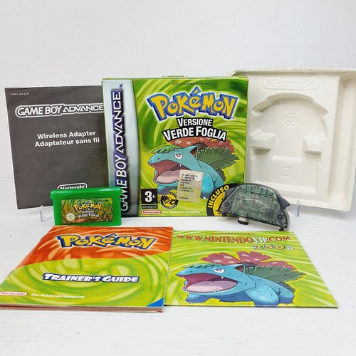 Pokemon verde foglia nintendo - foglia,
